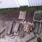 Gräva stenar, växande muskler =D