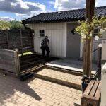 Vi gräver för jacuzzi